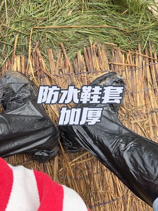 防水鞋套音乐节必备#热门 #户外 #vlog日常 #看过来