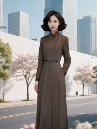 长款连衣裙#显瘦显身材#洋气百搭 #今天穿什么 #好物推荐🔥