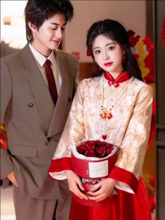 #订婚礼服裙#敬酒服