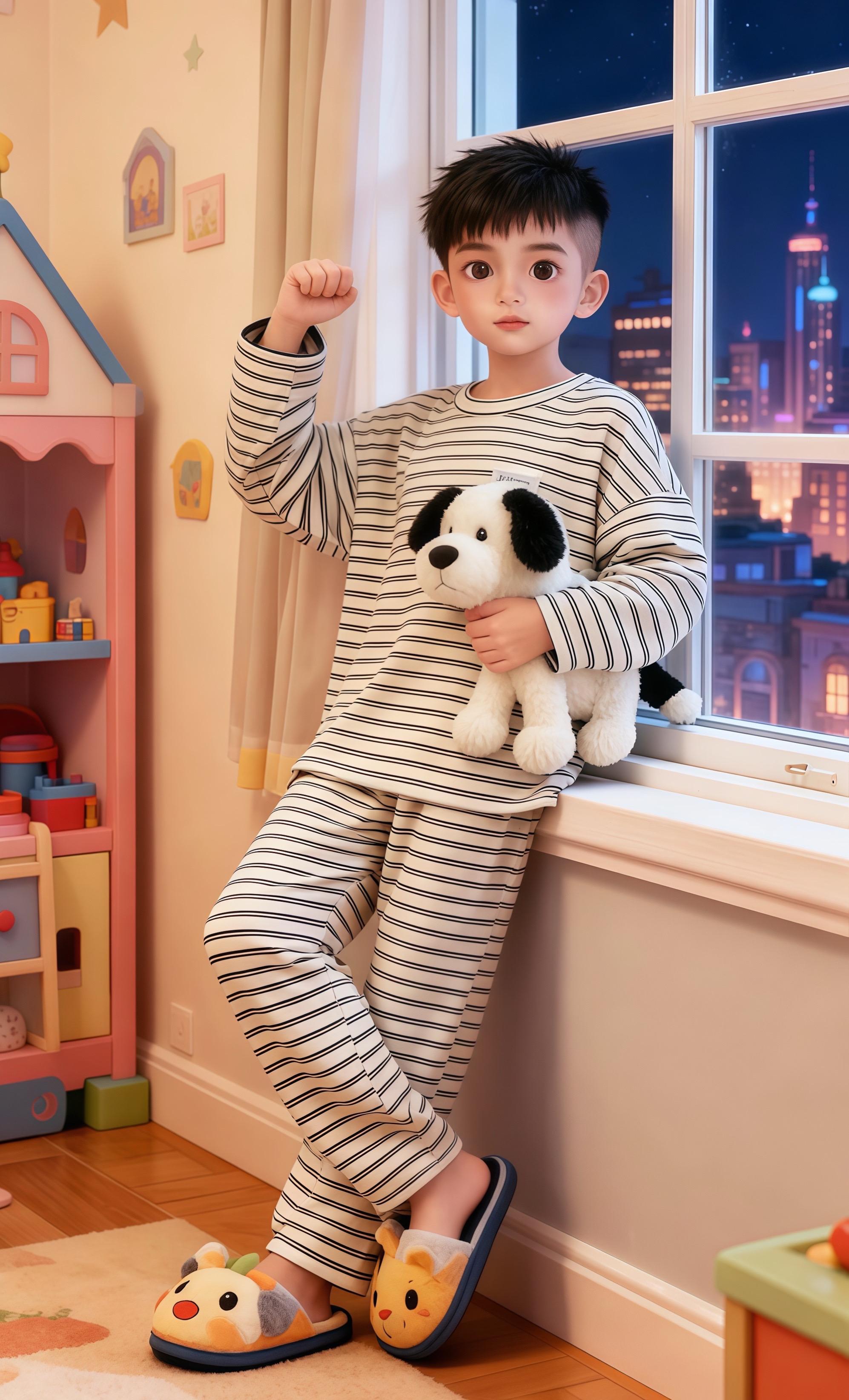 #家居服 #儿童家居服睡衣 #柔软亲肤 #秋季不露腿穿搭 #睡衣@抖加🔥上热门🔥dou+🔥热点宝 @DOU+小助手