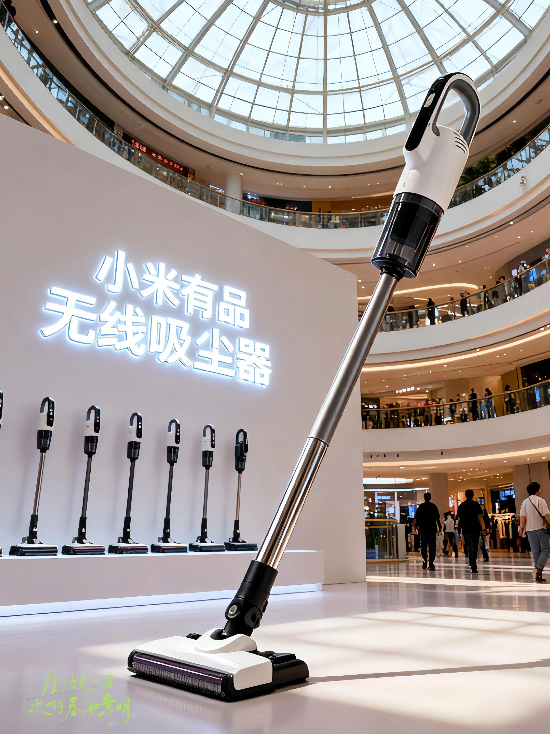 小米有品无线吸尘器。✨不用扯线的清洁自由!小米有品这台无线吸尘器我能夸爆——沙发缝的饼干渣、窗台的浮尘,举着就能吸,轻便到女生单手也不酸~#小米有品 #无线吸尘器 #轻松做家务 #智能家居 #家居好物推荐