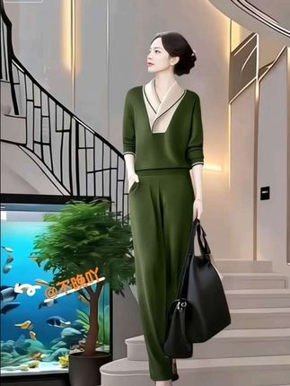 #秋冬穿搭新鲜感在线#小个子秋冬穿搭#晒晒我的秋日穿搭#早秋穿搭三分钟出门不是梦#这个秋天被琥珀系治愈了