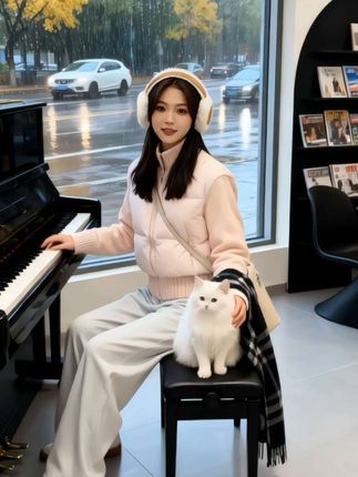 棉服女款冬季2025年新款针织袖拼接棉衣韩系超好看小个子棉袄外套 #冬季必备 #今天穿什么 #甜系女孩 #早秋姐感气质穿搭 #走读生的冬季穿搭