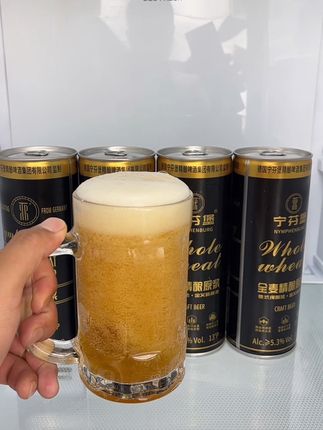 #强烈推荐 #宁芬堡全麦精酿啤酒#啤酒#精酿啤酒#原浆啤酒