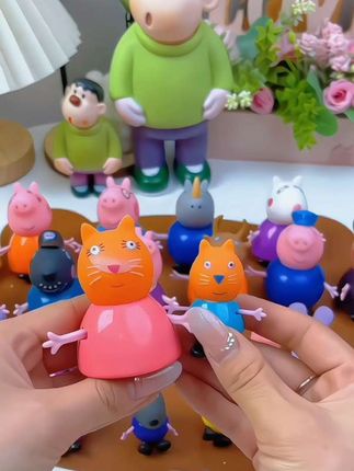 小猪佩奇玩具#小猪佩奇一家 #小猪佩奇过家家玩具 #玩具推荐 #益智玩具 #小猪佩奇玩具