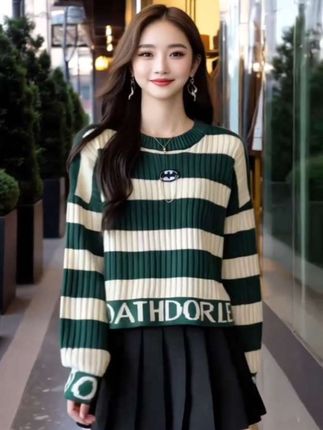 #长袖打底衫 #针织衫#宽松洋气#时尚百搭@DOU+上热门