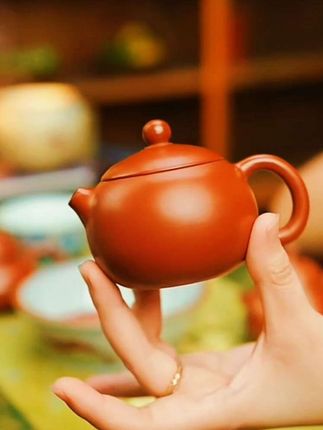 宜兴原矿朱泥紫砂西施壶 #茶具 #茶器之美 #高端茶器 #紫砂壶 #茶壶