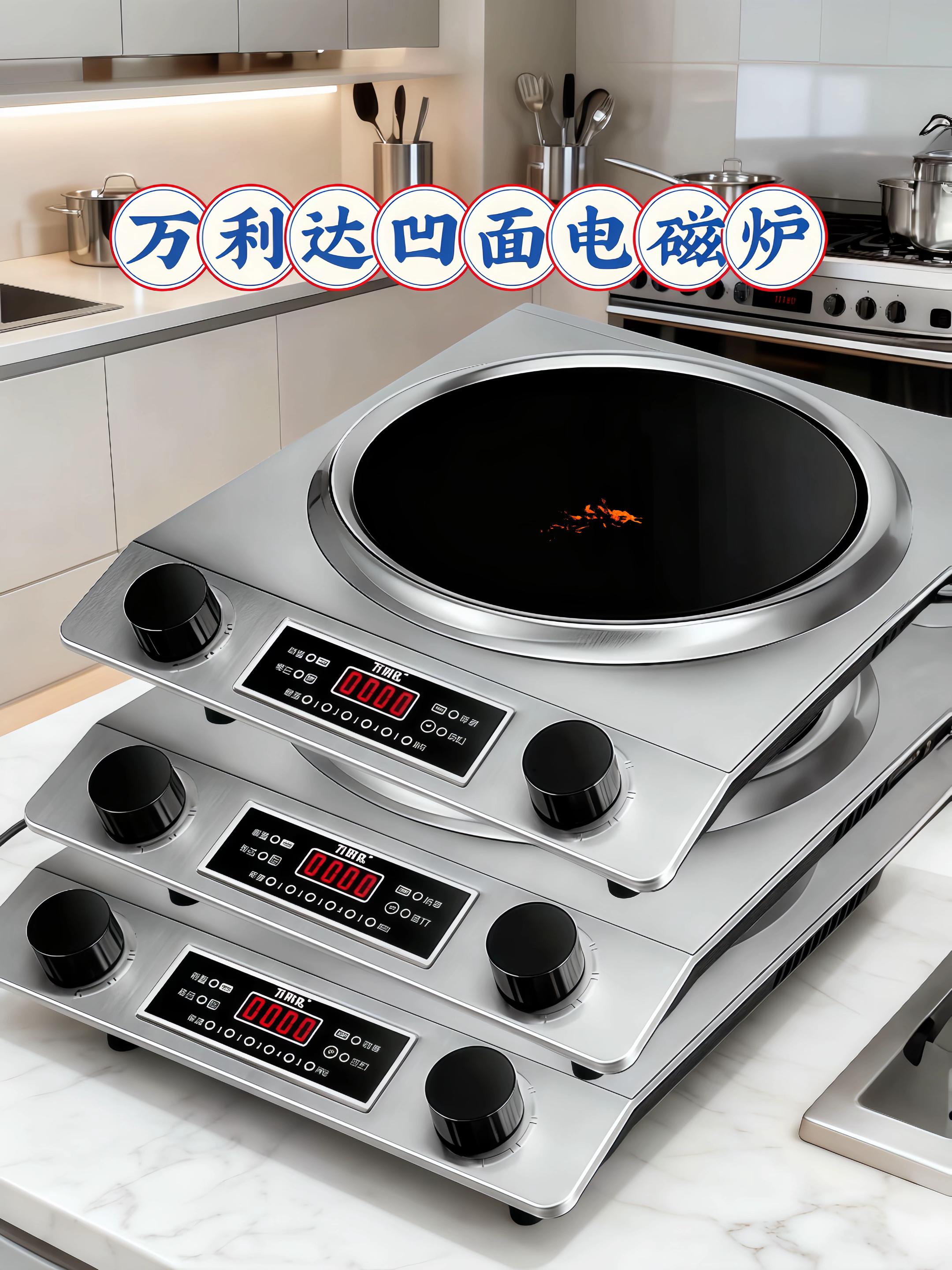 万利达凹面电磁炉!5000W猛火炒出饭店宝子们,在家做饭也能有后厨级火力了!这台万利达凹面电磁炉真的猛到尖叫~ 5000W大功率+凹面聚火,火苗像“舔”着锅底跑,爆炒青菜10秒出香,脆嫩带焦边;炒腰花下锅“滋啦”响,嫩到爆汁,锅气比燃气灶还足! 全自动操作超省心,煎、炒、炖、涮一键切换,全家火锅局也能轻松hold住。防水面板抗造,汤汁溅上去随便擦,不挑锅具超方便。 想在家复刻硬菜?这台直接闭眼冲,厨房小白也能变大厨#电磁炉 #万利达凹面电磁炉 #强烈推荐 #厨房好物 #美食 @抖加🔥上热门🔥dou+🔥热点宝 @抖音生活服务热点宝