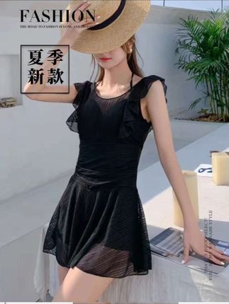 #夏季穿搭泳衣连衣裙 #泳衣连衣裙 #泳衣