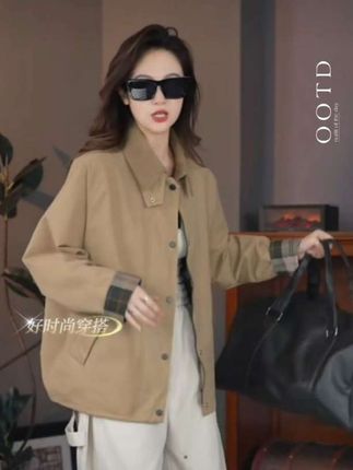 #2025秋季哈灵顿重磅螺纹纯棉纸感夹克男士设计感时尚休闲外套#每日分享 #休闲穿搭 #时尚穿搭 #外套穿搭