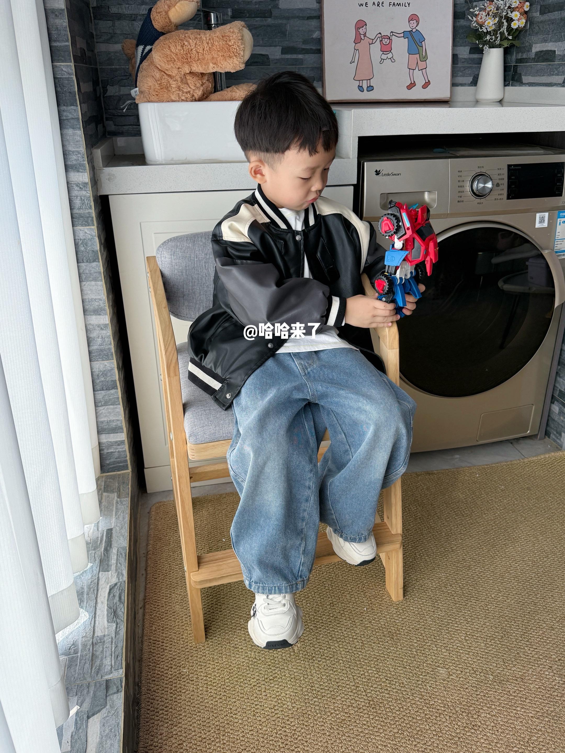 我比任何人都希望他好 特别简单 特别真挚 不为了什么 就希望他好 #我的男孩#潮童穿搭 #高品质童装
