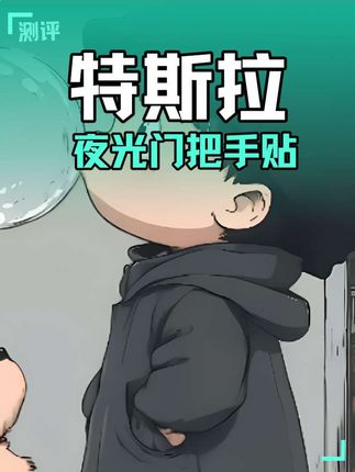 #特斯拉 夜光门把手保护贴,夜晚开启车门更加方便快捷一眼即可看到门把手#特斯拉modely #焕新版modely #焕新版model3 #天选特斯拉车主