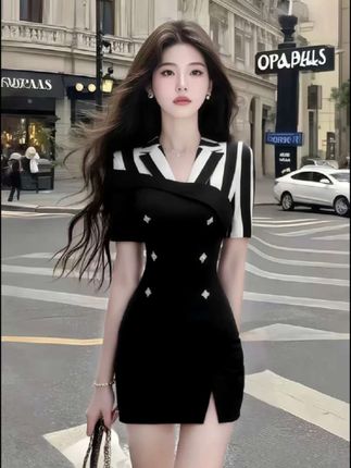 #优雅气质 #气质女神范儿 #引领时尚潮流 #连衣裙 #夏季新款