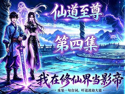 《仙道至尊》第四集来啦 这一集里,林北已经完成穿越啦
#ai原创动画 #创作者中心 #创作灵感 #修仙类小说 #修仙国漫