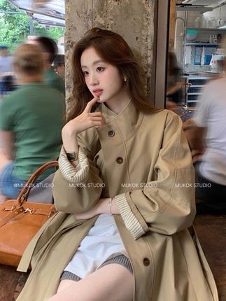 宽松垂感风衣#秋冬穿搭 #外套分享#爱了爱了#潮流百搭#显气质