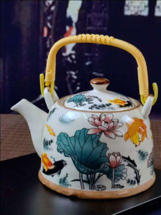 复古陶瓷泡茶壶#茶壶 #茶具 #茶生活 #好物推荐🔥 #国风古韵