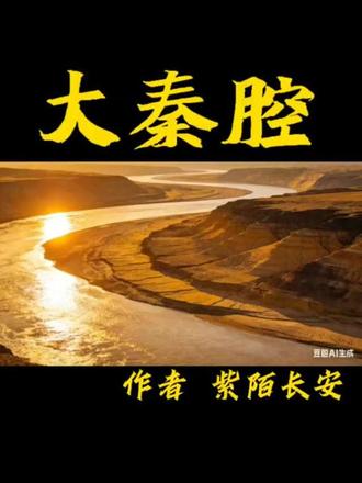 大秦腔,从来不是喧嚣,而是一部写在黄土上的史诗。
唱的是生老病死,唱尽了人间的爱恨痴缠!
#大秦腔#秦腔#朗诵#传统文化 传#黄河 #朗诵