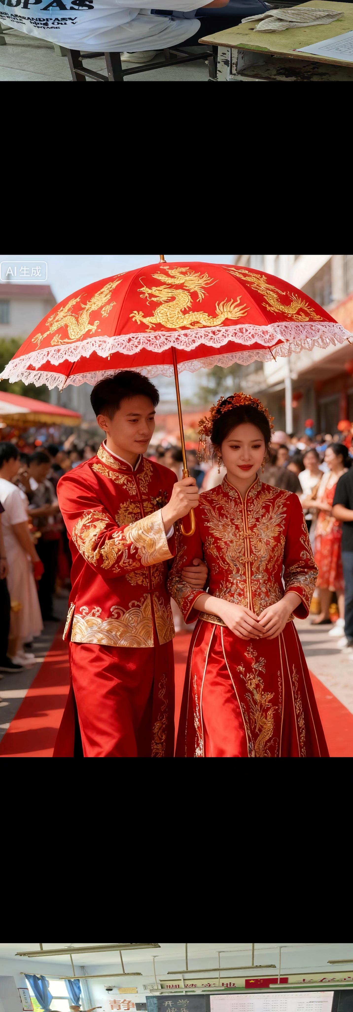 备婚必入的中式红伞,让婚礼美出新高度!备婚的姐妹们看过来!这把中式红伞简直是婚礼神器。伞面蕾丝刺绣精致细腻,质感满满,正红色超衬肤色,撑上它瞬间成为婚礼焦点。长柄设计简直是拍照利器,随意摆拍都能出大片。不管是出嫁撑着,还是婚礼拍照用,都能让婚礼细节更完美。备婚的你可别错过,赶紧安排上! #结婚红伞 #婚庆用品 #吾家有喜