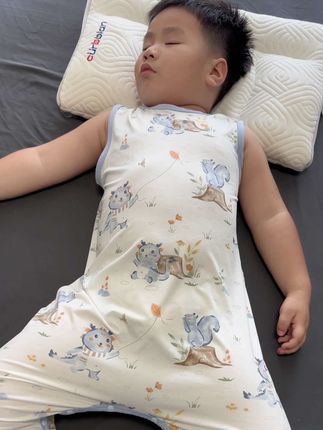 我不会是最后一个才知道,这种优可丝面料的睡袋吧? 纯植物纤维,给孩子串可太凉快了,炎热的三伏天也不怕闷汗了,趁现在活动,巨超值#宝宝睡袋 #母婴好物 #儿童睡袋