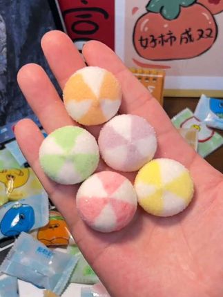 #创作灵感 #酸皮棉花糖 #棉花糖 #童年回忆