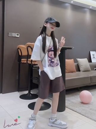 #女童穿搭#潮流穿搭#高品质童装#女童套装#T恤套装