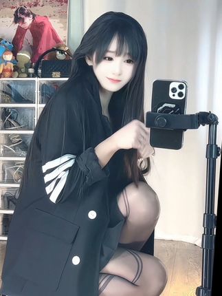 #核心力量 #黑色系穿搭