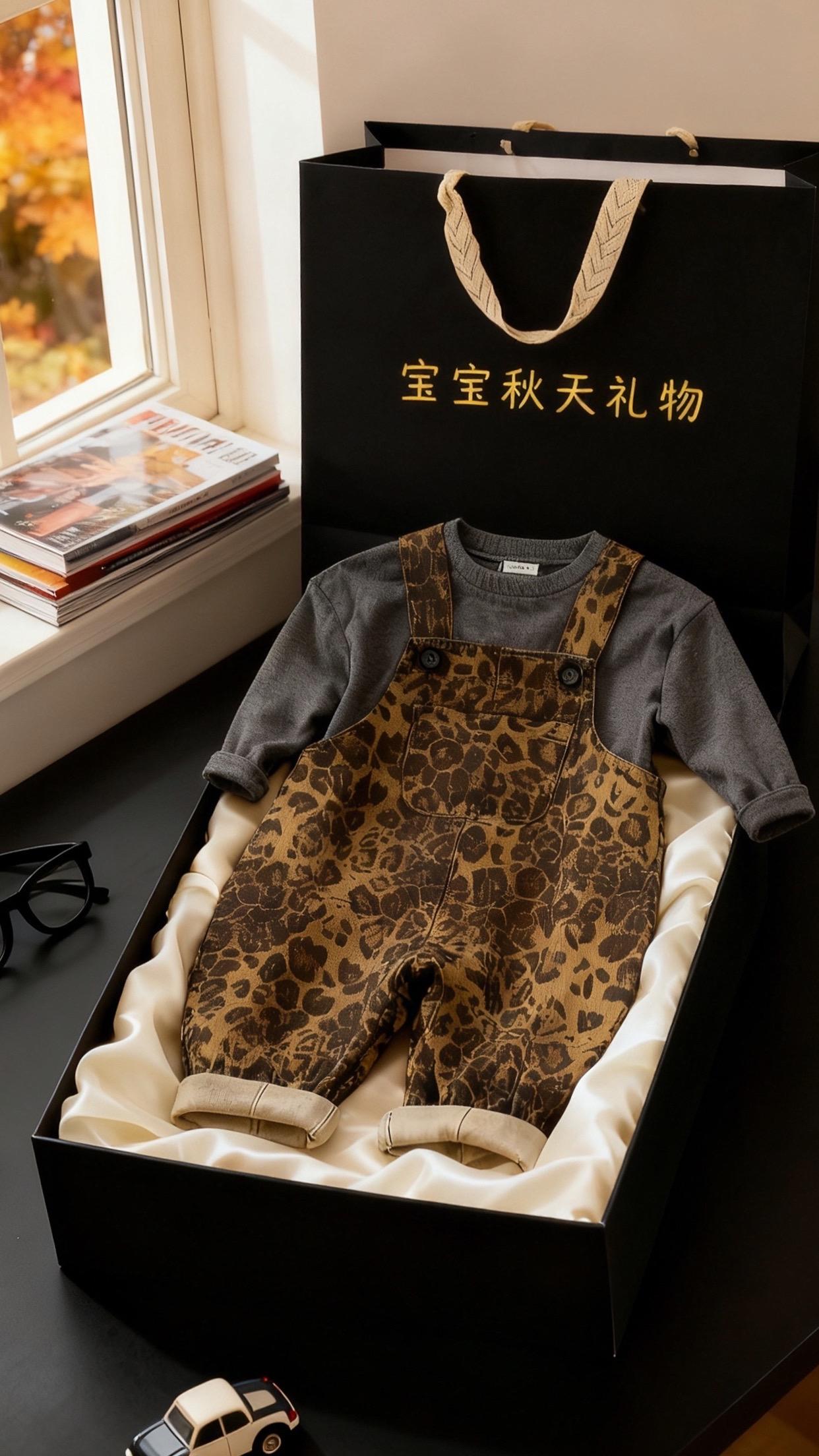 秋天的第一条背带裤,太呆萌了🦭。给娃穿上背带裤的瞬间,心都被萌化了! 宽宽的背带垮在小肩膀上,裤脚卷两圈露出肉肉的脚踝,跑起来一颠一颠的,像只摇摇晃晃的小企鹅🐧 浅卡其色配条纹打底,或者牛仔蓝搭针织衫,随便一套都有秋天的慵懒感。关键是穿脱方便,换尿布不用解扣子,娃动来动去也不怕露肚子~ 看着他扶着沙发站着,背带滑下来一边也不管,只顾着抓玩具的样子,突然觉得秋天的温柔,都藏在这小小的背带裤里啦✨#宝宝穿搭 #秋天童装 #人类幼崽 #背带裤 #奔向户外穿搭要帅 @抖加🔥上热门🔥dou+🔥热点宝