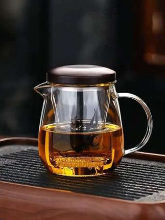 #加厚全玻璃内胆花茶壶家用茶水分离泡茶壶带过滤功夫茶具泡茶器#泡茶壶#茶水分离杯 #泡茶杯#玻璃茶具