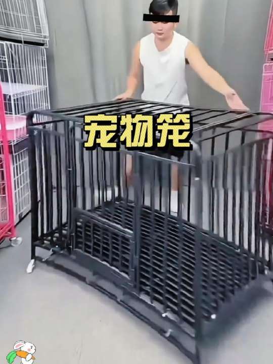 #狗笼 #大容量中大型犬专用加粗带厕所分离家用狗笼狗笼子狗笼便宜宠物笼 #狗窝 #宠物围栏@抖音小助手
