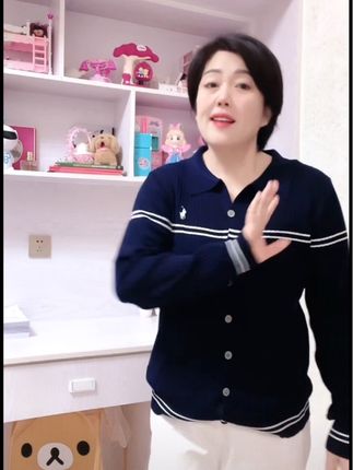 【大码】2025秋季女装韩系POLO领气质百搭长袖针织开衫上衣#秋款针织开衫#强烈推荐