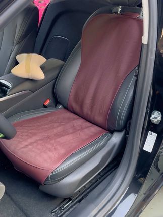 “红色满满的高级感,舒适与奢华的完美结合,服帖不走位,不影响座椅通风加热,一年四季可用,非常推荐,来给你的爱车安排上一套”#君越 #别克