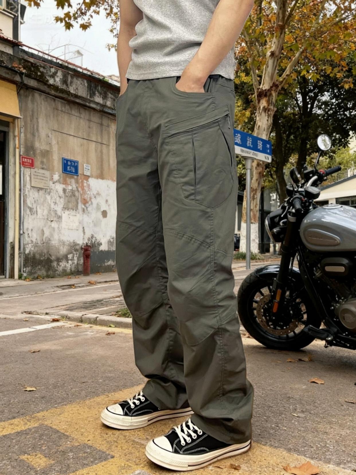 #百搭裤子 #工装裤 #显瘦显高显腿长 #休闲裤 #男生穿搭