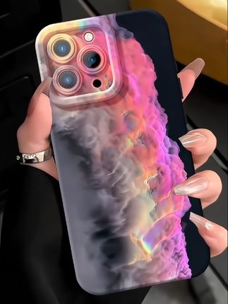 七彩祥云适用苹果16promax手机壳iphone15高级感13防摔14壳#手机壳