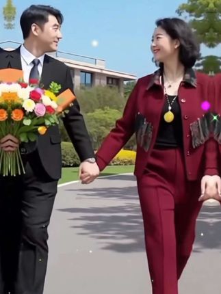 秋季欧棉绒时尚套装 2025年秋季新款欧棉绒妈妈装拼接国风图案时尚洋气显瘦套装秋冬#视频同款进厨窗#秋季欧棉绒时尚套装#秋冬新款##洋气减龄谁穿谁好看