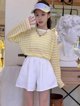 #生女儿就要这样穿 #女童套装两件套 #女童长袖防晒衣 #甜美穿搭 #谁穿谁好看系列