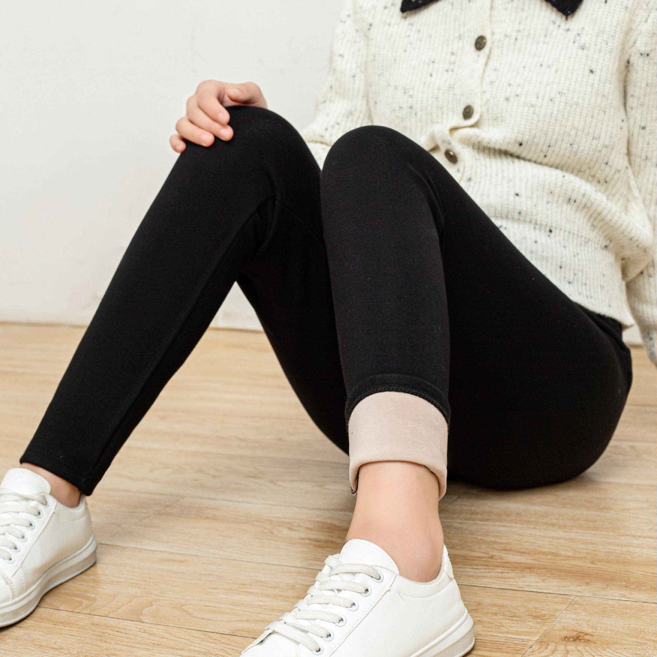 #降温了大家注意保暖 弹力大又舒服的打底裤