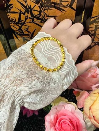 碎银几两可解世间惆怅#黄金 #手串 #黄金按克卖