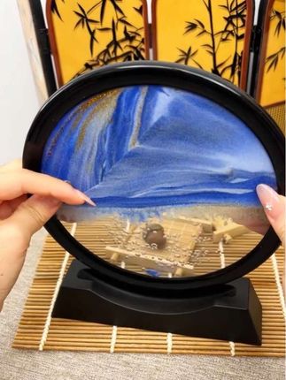 轻奢解压流沙画摆件 高端简约 客厅办公室送人饰品礼品#好物推荐🔥 #提升生活品质 #颜值好物 #好物分亨