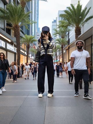 欧货时尚休闲套装女2025年早秋披肩叠穿条纹针织上衣阔腿裤两件套#欧货女装 #时尚穿搭 #套装两件套 #春秋穿搭 #休闲减龄穿搭