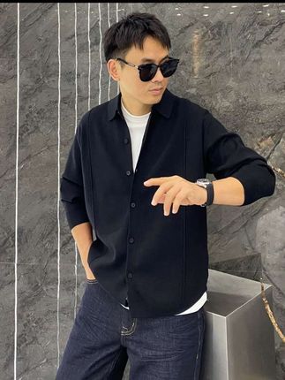 #早秋穿搭 #针织衫外套 #男士穿搭 #痞帅穿搭 #高级感穿搭