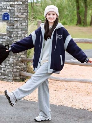 #棉服女外套#穿搭 #青春活力#防寒保暖#穿出自己的风格