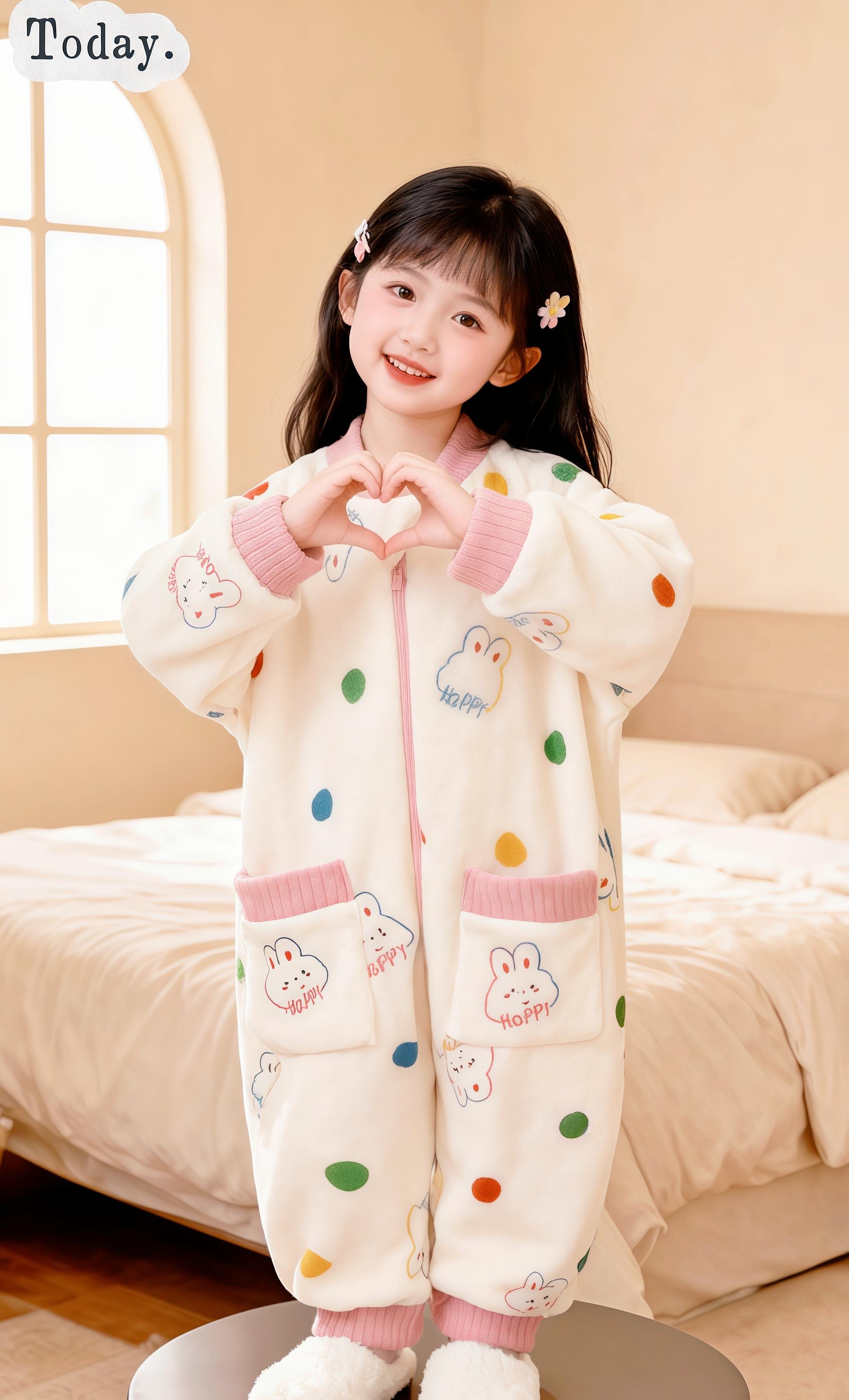 #高品质童装#甜美穿搭#宝宝睡衣#儿童家居服 #生女儿就要这样穿