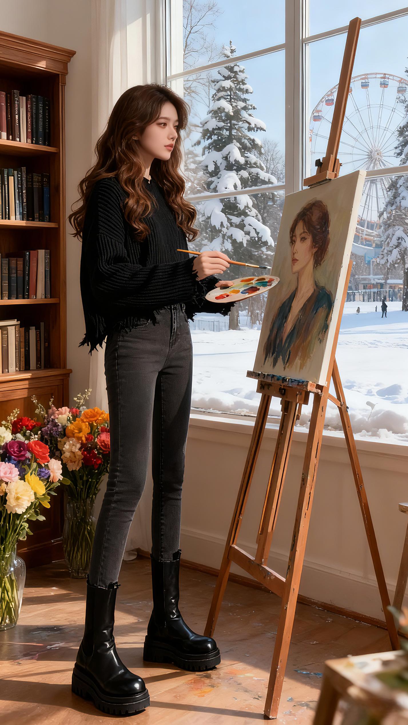 #一键入冬穿搭#秋冬穿搭实用主义#韩系穿搭 #穿搭固定模式我学会了#ootd穿搭 @抖加🔥上热门🔥dou+🔥热点宝