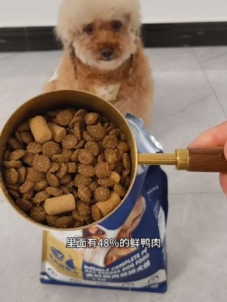 爱上火有泪痕的小狗,可以试试这款宠熙鸭肉梨鲜肉双拼狗粮#萌宠好物 #狗粮推荐