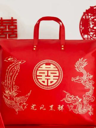 #结婚被子收纳袋 推荐#婚庆用品 #被子收纳袋防水 #喜被子收纳袋