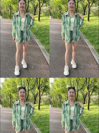 答应我 不再局限风格 大方的展示自已#服饰种草官 #穿搭 #显瘦穿搭 #夏季穿搭 #衬衣