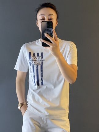 男士时尚短袖.长绒棉质感柔软细腻.DG迪嘎呀出品 #男装 #短袖t恤 #面料柔软舒适 #谁穿谁好看 #夏季新款