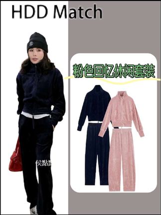 #运动休闲套装 #松弛感穿搭 #慵懒感 #秋季套装 #时尚穿搭两件套