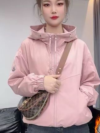 2025新款女装双拉链加二棉户外外套女宽松休闲夹克冲锋衣上衣潮#好物推荐🔥