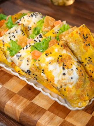 #煎饼果子 #家常美食 #好吃又解馋 #我的美食分享